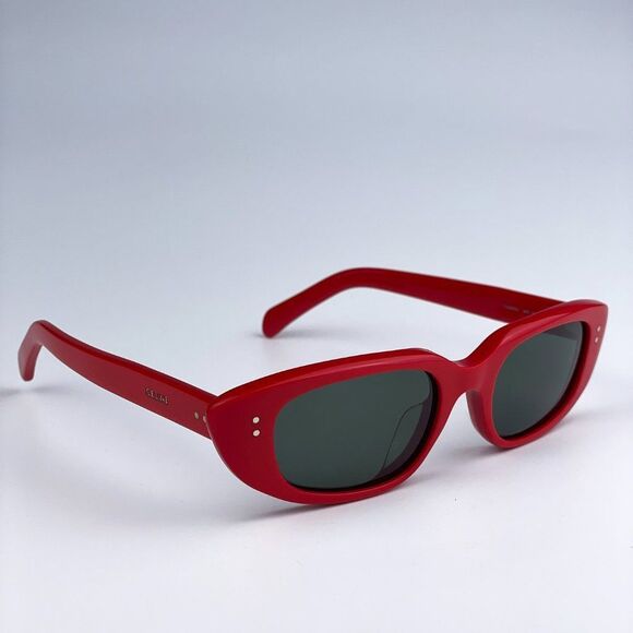 Celine Accessories - NEW Celine CL40095U 68N Shiny Red  Green Geometric Women Sunglasses